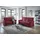 die planbar 3-Sitzer DIE PLANBAR "PP-PF23182", rot (wine), B:198cm H:96cm T:93cm, 100% Polyester, Sofas, Federkernpolsterung, wahlweise mit motorischer Vorziehbank