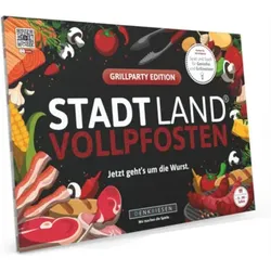 DENKRIESEN SL2018 Stadt Land Vollpfosten® Grillparty Edition – 