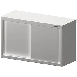 Stalgast Hängeschrank mit Schiebetüren, 800x300x600 mm, verschweißt