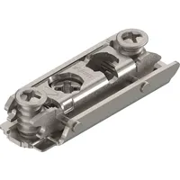 Blum CLIP Montageplatte gerade, Stahl, mit vormontierten Systemschrauben, HV: