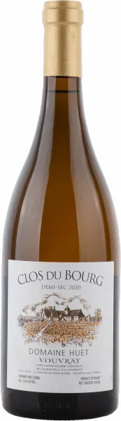 Clos du Bourg demi-sec Huet 2020 BIO
