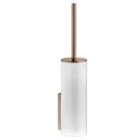 Keuco Edition 400 Toilettenbürstengarnitur mit Deckel, Wandmodell, rotgold gebürstet
