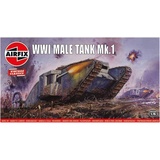 AIRFIX A01315V 1:76 Mark 1, 1. Weltkrieg, Modellbausatz, Grau