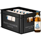 Oberbräu Hell, mild süffiges Helles Bier aus Bayern Flaschenbier, MEHRWEG im Kasten, 24er Kiste (24 x 0.33 l)