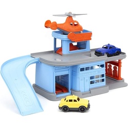 Green Toys – Parkgarage mit Hubschrauber und 2 Autos