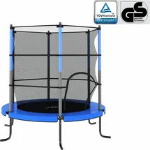 vidaXL Trampolin mit Sicherheitsnetz Rund 140x160 cm