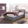 Westfalia Schlafkomfort Boxspringbett, wahlweise mit LED-Beleuchtung, grau