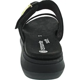 remonte Pantolette Wechselfußbett für Damen, Schwarz Größe 38
