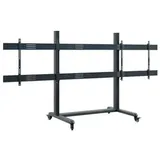 Hagor comPROnents® Standsystem mobil für 2 Displays 75-86 Zoll
