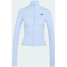 adidas 3-Streifen Studio Trainingsjacke Herren Glow Blue L