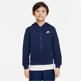 Nike Sportswear Club Fleece Kapuzenjacke Kinder - Blau, M