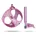 Hundegeschirr Pink 2XS