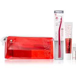 Swissdent Emergency Kit Red Zahnpflegeset für schonendes Bleichen und zum Schutz des Zahnschmelzes