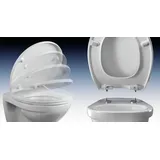 Pressalit Lavik mit Absenkautomatik Weiß