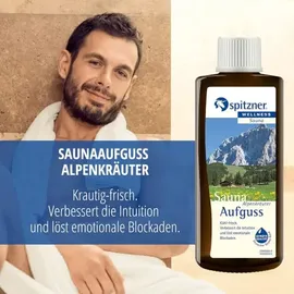 Spitzner Saunaaufguss Alpenkräuter Wellness