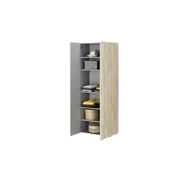 WIMEX Multiraumkonzept 70 x 185 x 40 cm eiche sägerau