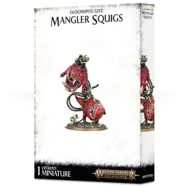Games Workshop - Warhammer Age of Sigmar - Gloomspite Gitz: Mangler Squigs, Schwarz