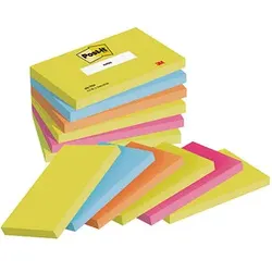 Post-it® Energetic Collection Haftnotizen 655TFEN farbsortiert, 6 Blöcke