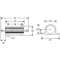 VELLEMAN Widerstand 25w 2e2