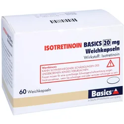 Isotretinoin Basics 20 mg Weichkapseln 60 St