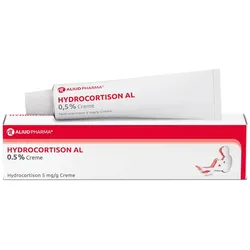 Hydrocortison AL 0,5 % Creme bei allergischen Erkrankungen der Haut