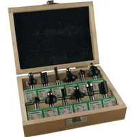 Fisch-Tools Fräsersatz 973CT12A05 Hartmetall Schaft-Ø 8 mm 12-teilig