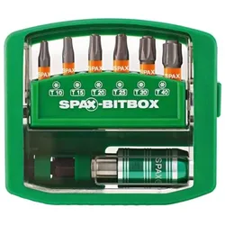 SPAX BitBox T-STAR plus, Schnellwechsel-Bithalter, 6 Bits, 4000007899019