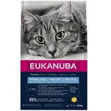 Eukanuba Adult Sterilised/Weight Control Huhn Katzenfutter 10 kg