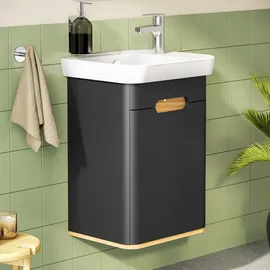 Vitra Waschtisch-Unterschrank 50 x 66,5 cm Anthrazit Matt