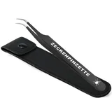 InstrumenteNrw Premium Zeckenpinzette mit Etui Zeckenentferner als Zeckenzange