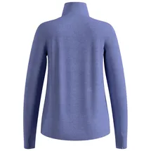 Odlo Damen Grid Fleece Midlayer Full Zip blau