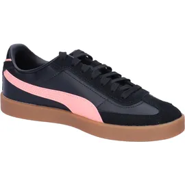 Puma Unisex Club II ERA Sneaker, Black-PINK Fruit-Gum, 40.5 EU