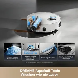 DREAME Aqua10 Ultra Roller Complete Weiß