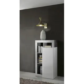 Home Affaire Mehrzweckschrank Hamburg 69 x 126 x 42 cm Weiß