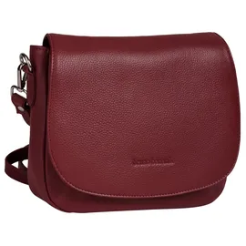 Bruno Banani SAMEA Umhängetasche Leder Bordeaux