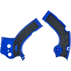 Acerbis 0022444 Yamaha, Protecteur de cadre X-Grip - Bleu