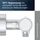Ideal Standard Alu+ Brausethermostat Aufputz DN 15 Silber BD582SI