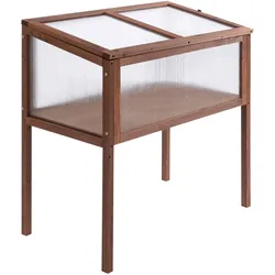 Outsunny Hochbeet Tannenholz, PC-Platte