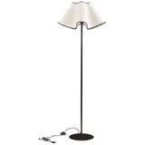 lux.pro Stehleuchte Ashton 153cm Schwarz/weiß [ lux.pro