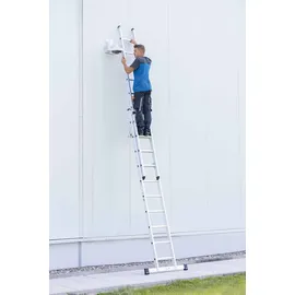 Günzburger Aluminium-Schiebeleiter 2-teilig 10 Sprossen