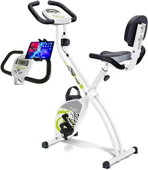 Heimtrainer  BACKFIT YF91H  + Unterstützung für Tablet/Smartphone weiß No Size