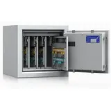 ISS safe4key Schlüsseltresor grau mit 160 Haken Elektronikschloss