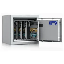 ISS safe4key Schlüsseltresor grau mit 160 Haken Elektronikschloss