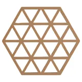 ZONE Denmark Triangles Untersetzer, für heißes Geschirr Terrakotta