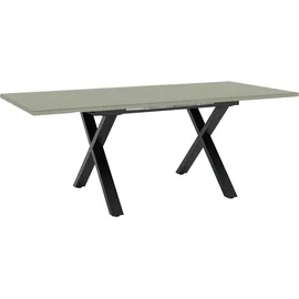 Mäusbacher Ausziehtisch 210 x 75 x 0 cm grün/schwarz