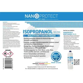 Nanoprotect Isopropanol 99,9% 1 l