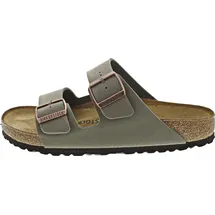 Birkenstock Arizona Birko-Flor Nubuk stone 41
