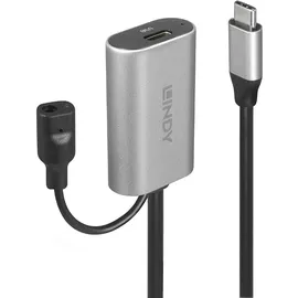 Lindy USB-C auf USB-C 5 m Schwarz