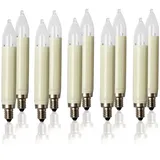 Hellum Mini-Lichterkette LED 10 Stück E10 23 V 3 W Weiß