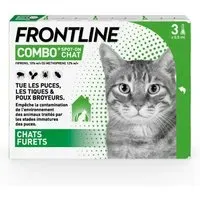Frontline® Combo pour chat et furet Pipette(S) Unidose(S) 3 pc(s)
